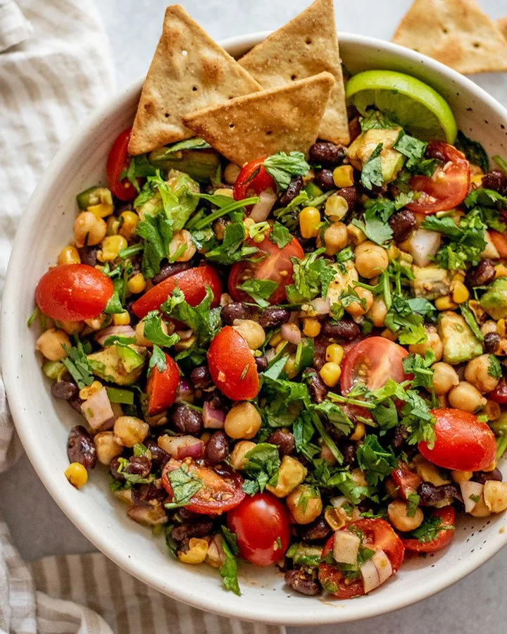 Spicy Lime Bean Salad