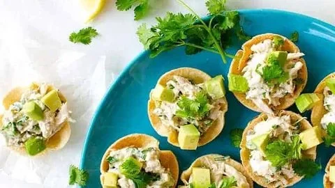 Spicy Mini Muffin Tin Tostadas