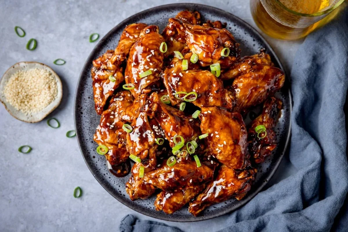Tamarind Glazed Chicken Wings