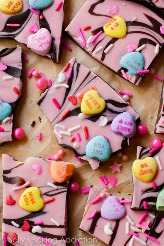 Valentine Swirl Bark for Lovers