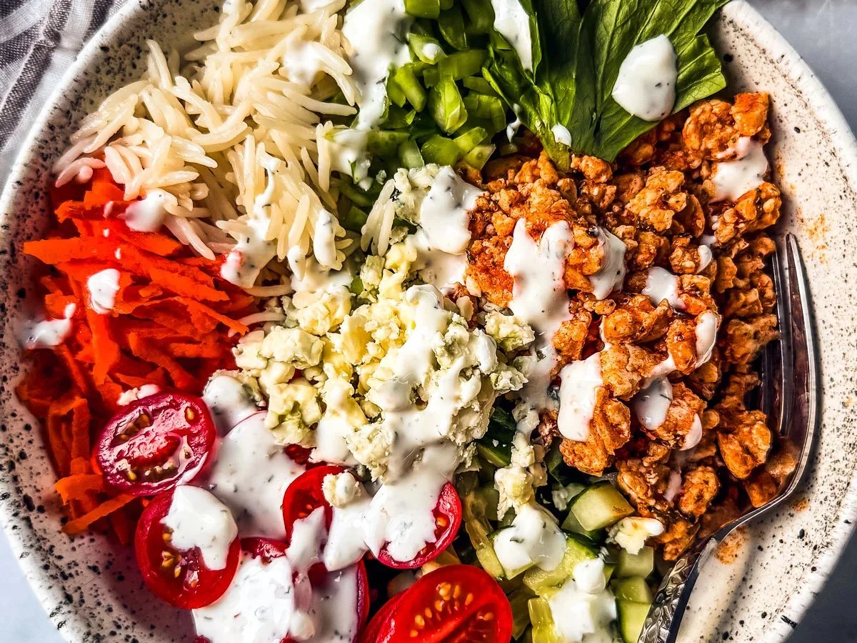 Wholesome Buffalo Chicken Bowls
